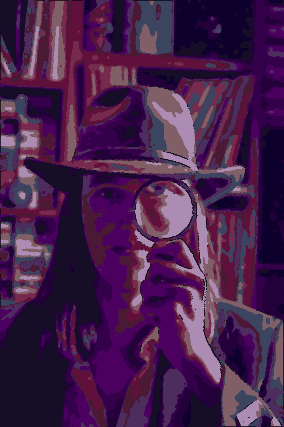 Surveillance shot of Detective 47